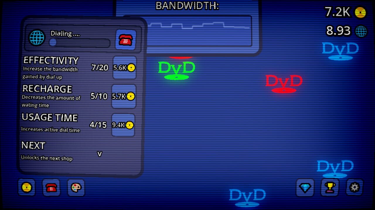The DvD Idle Game
