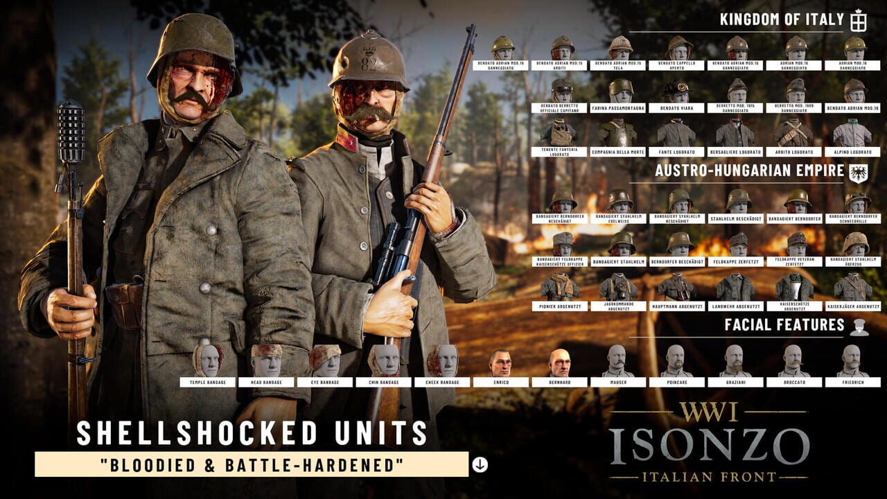 Isonzo: Shellshocked Units Pack