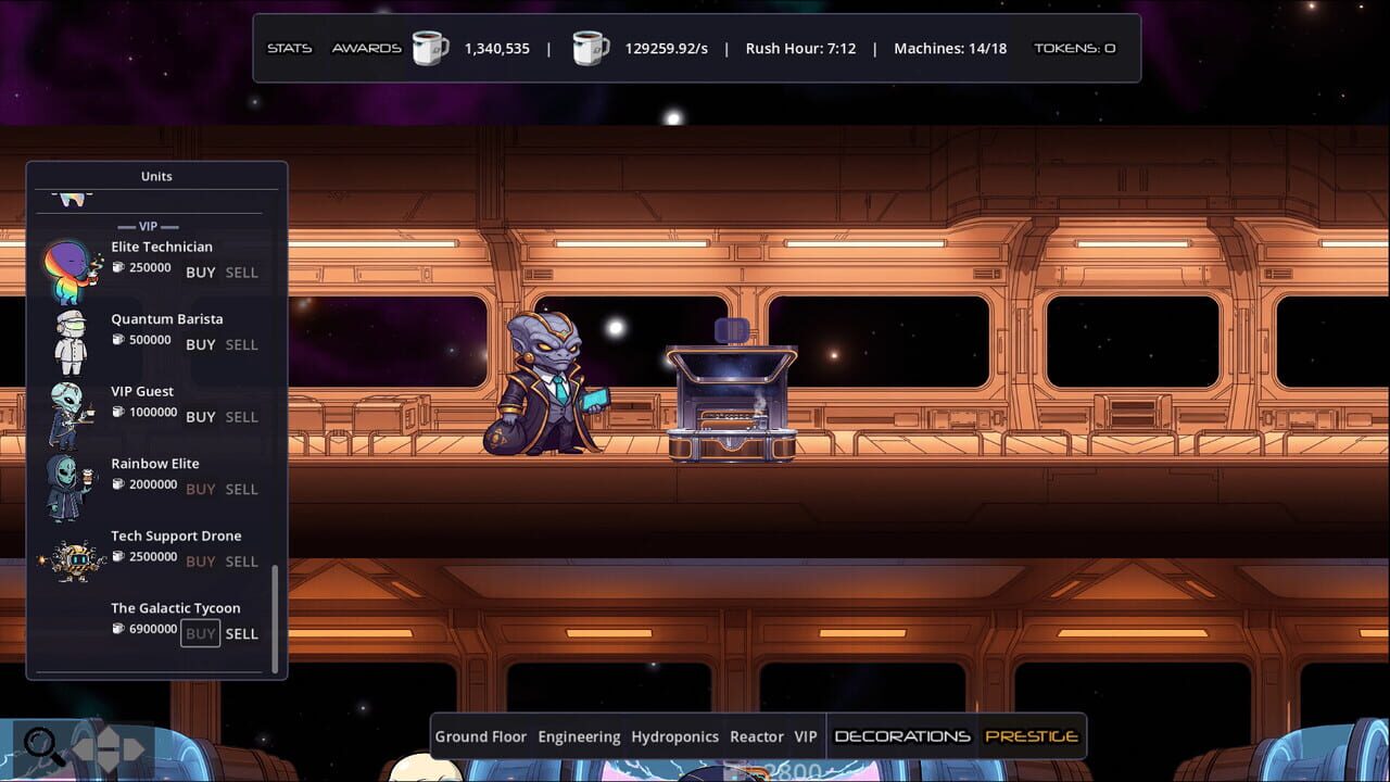 Starbrew Station: The Galactic Tycoon Unit