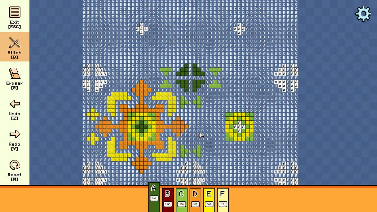 Pixel Cross Stitch: Color by Number – Simple Patterns Pack 5