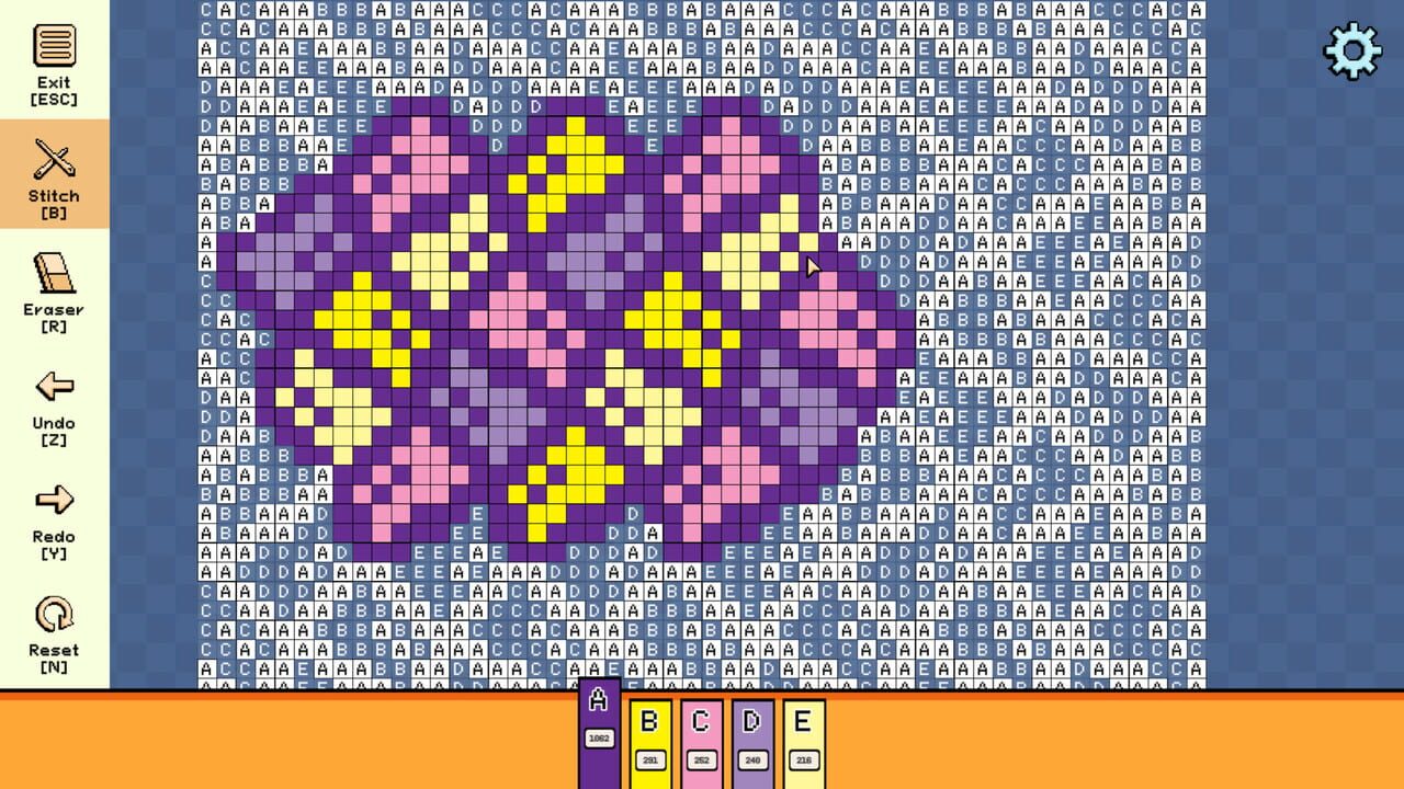 Pixel Cross Stitch: Color by Number – Simple Patterns Pack 5