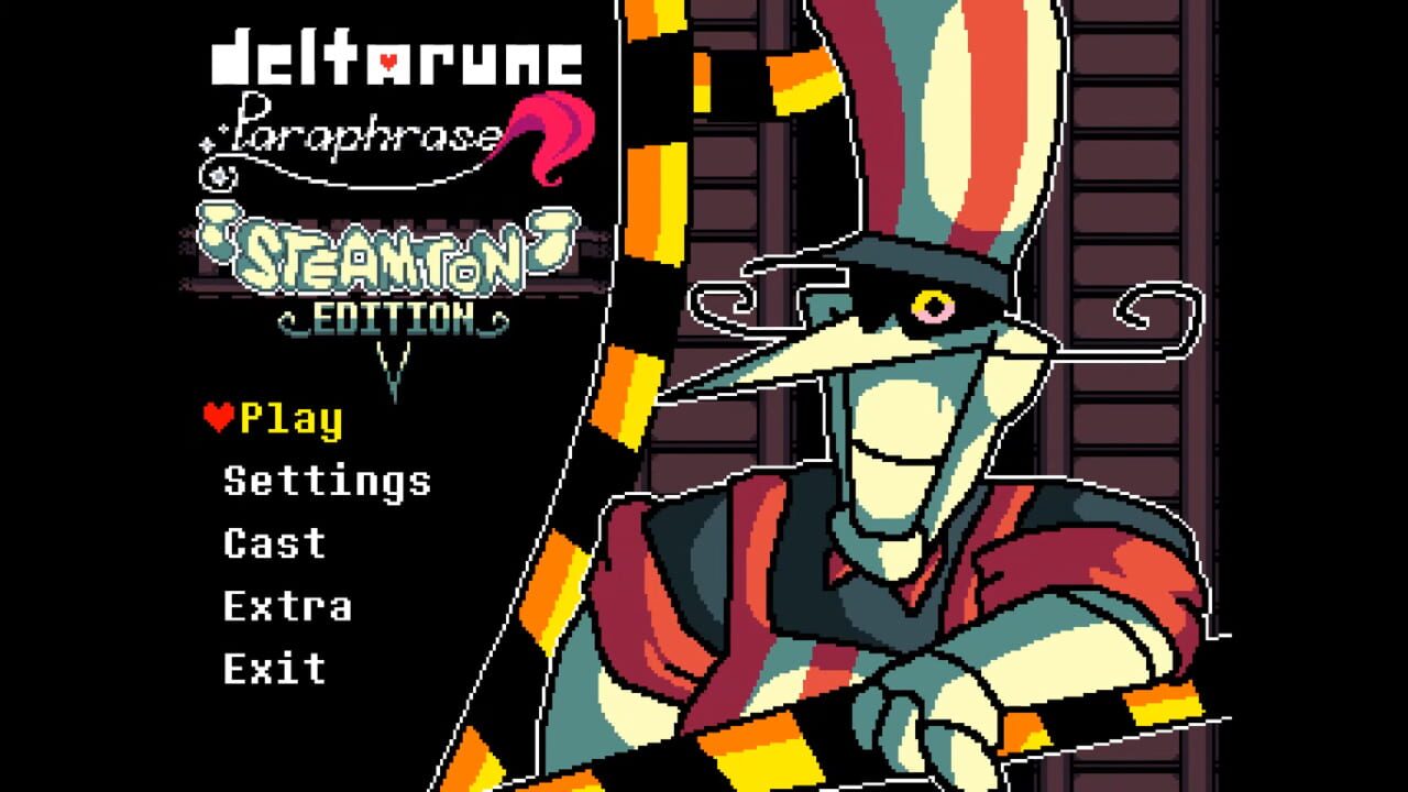 Deltarune Paraphrase: Steamton Edition