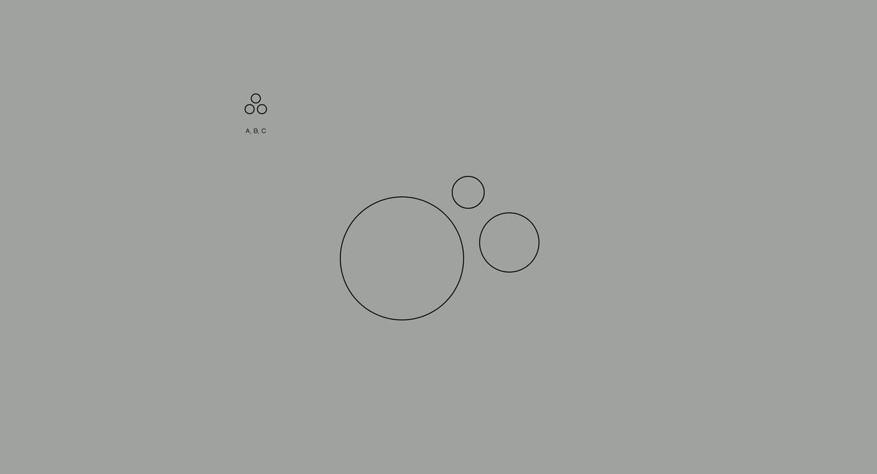 Intersection of Three Circles