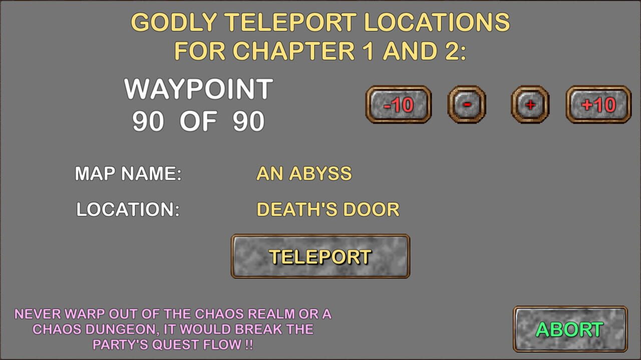 DoC: God Mode Edition