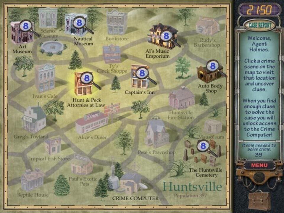 Mystery Case Files: Huntsville