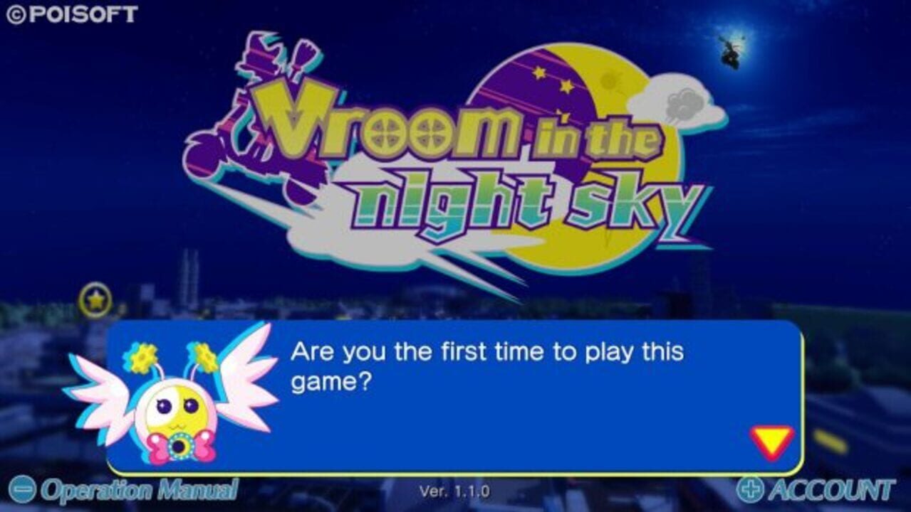 Vroom in the night sky