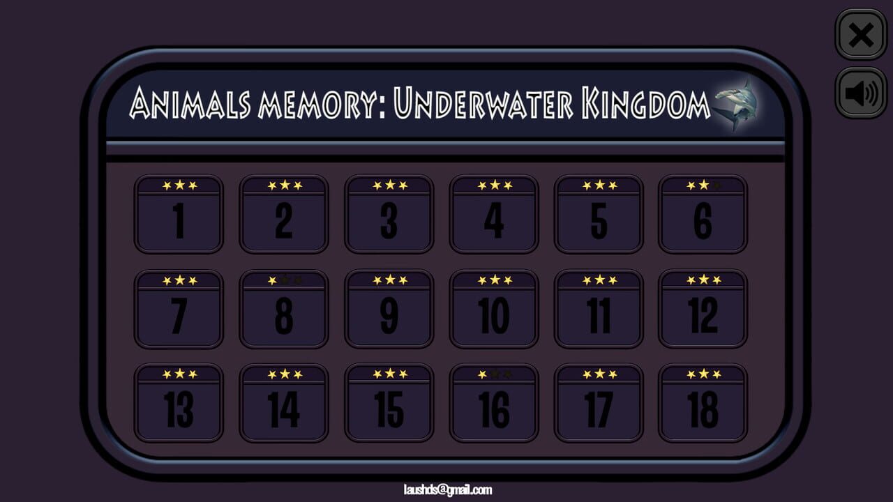 Animals Memory: Underwater Kingdom