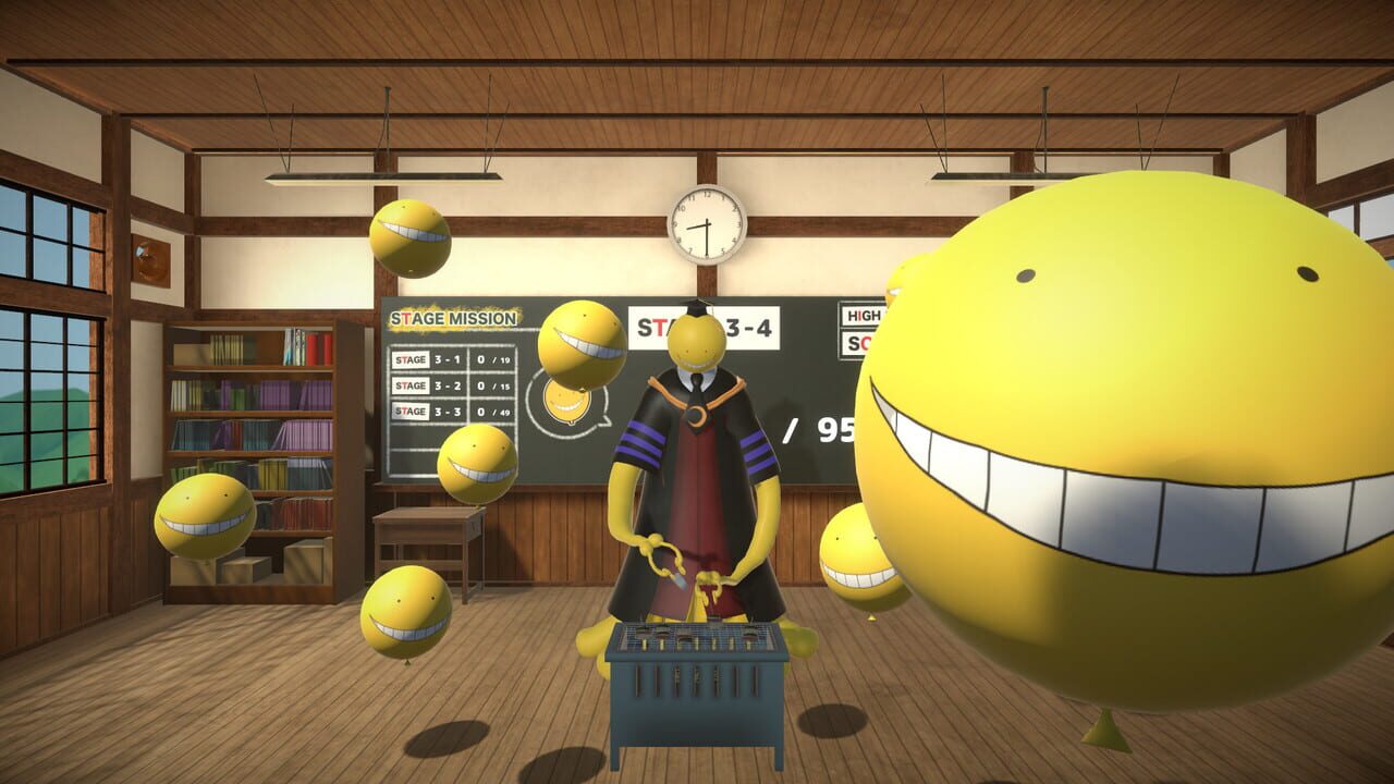 Assassination Classroom VR Balloon Challenge Time