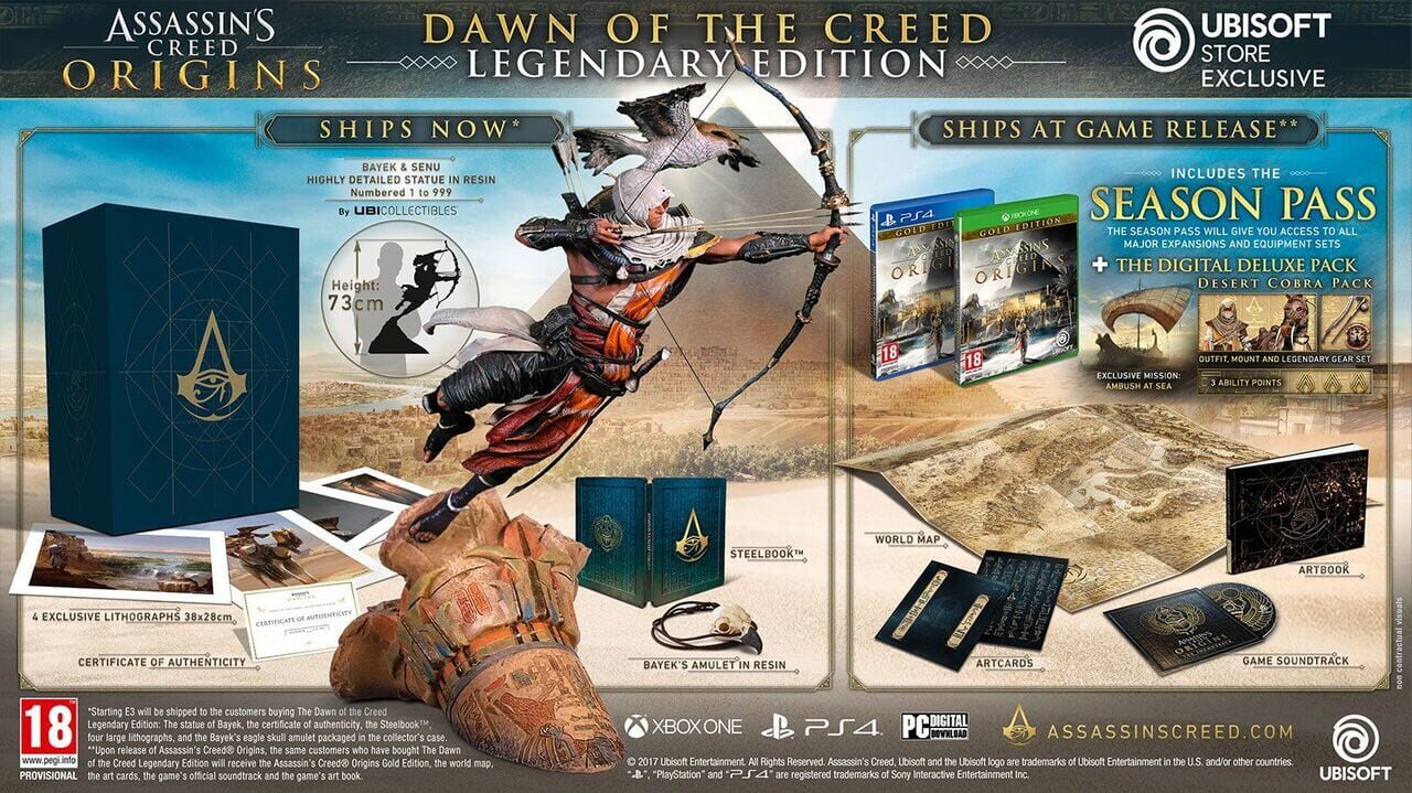 Assassin’s Creed: Origins – Dawn of the Creed Legendary Edition