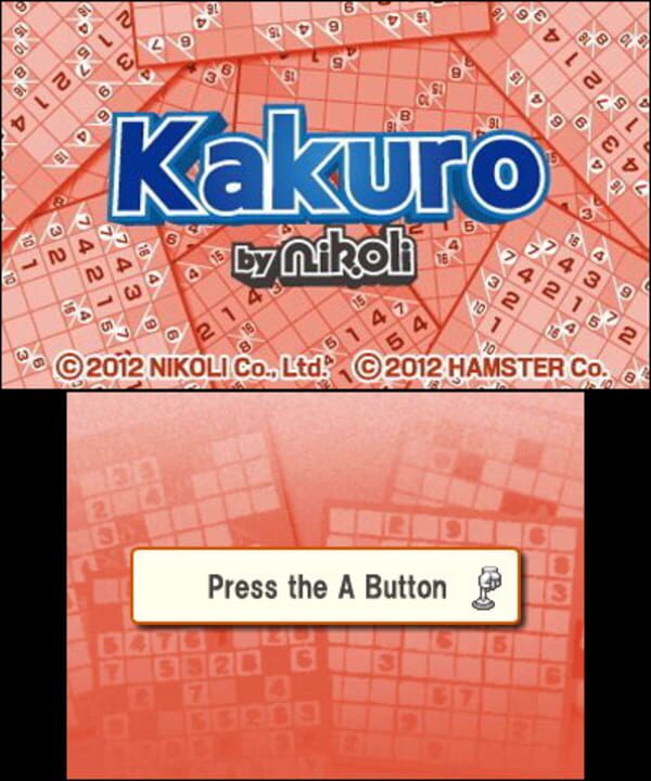 Kakuro by Nikoli