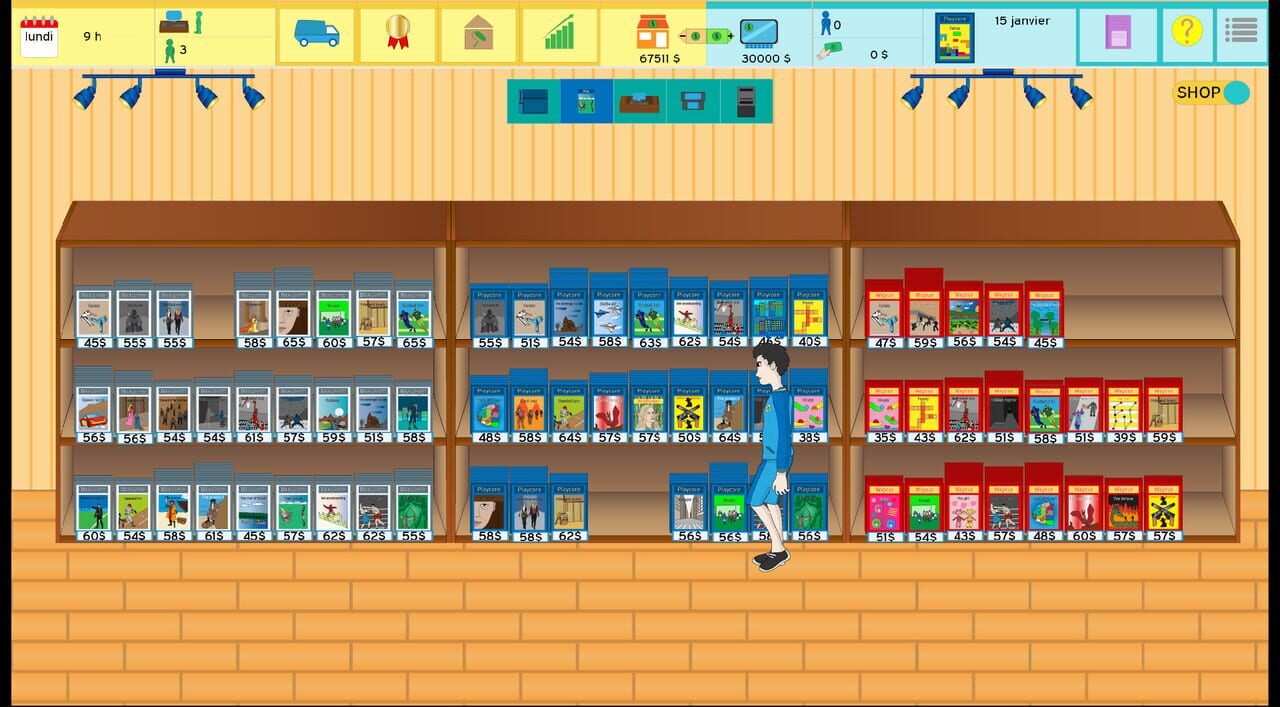 Shop Manager&nbsp;: Video Game Tycoon