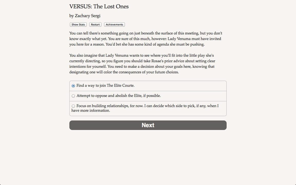 Versus: The Lost Ones