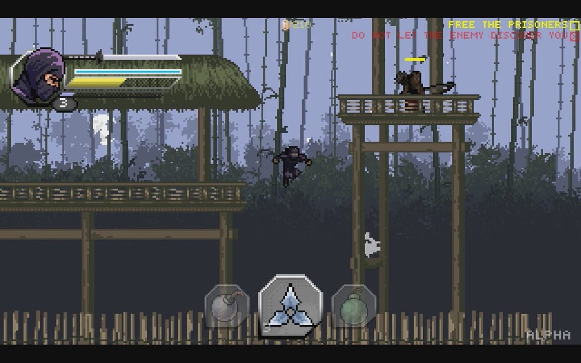 Pixel Shinobi: Nine demons of Mamoru