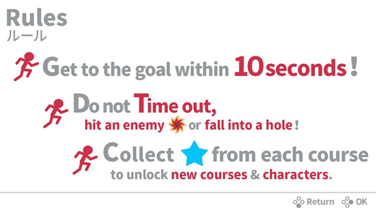 10 Second Run Returns
