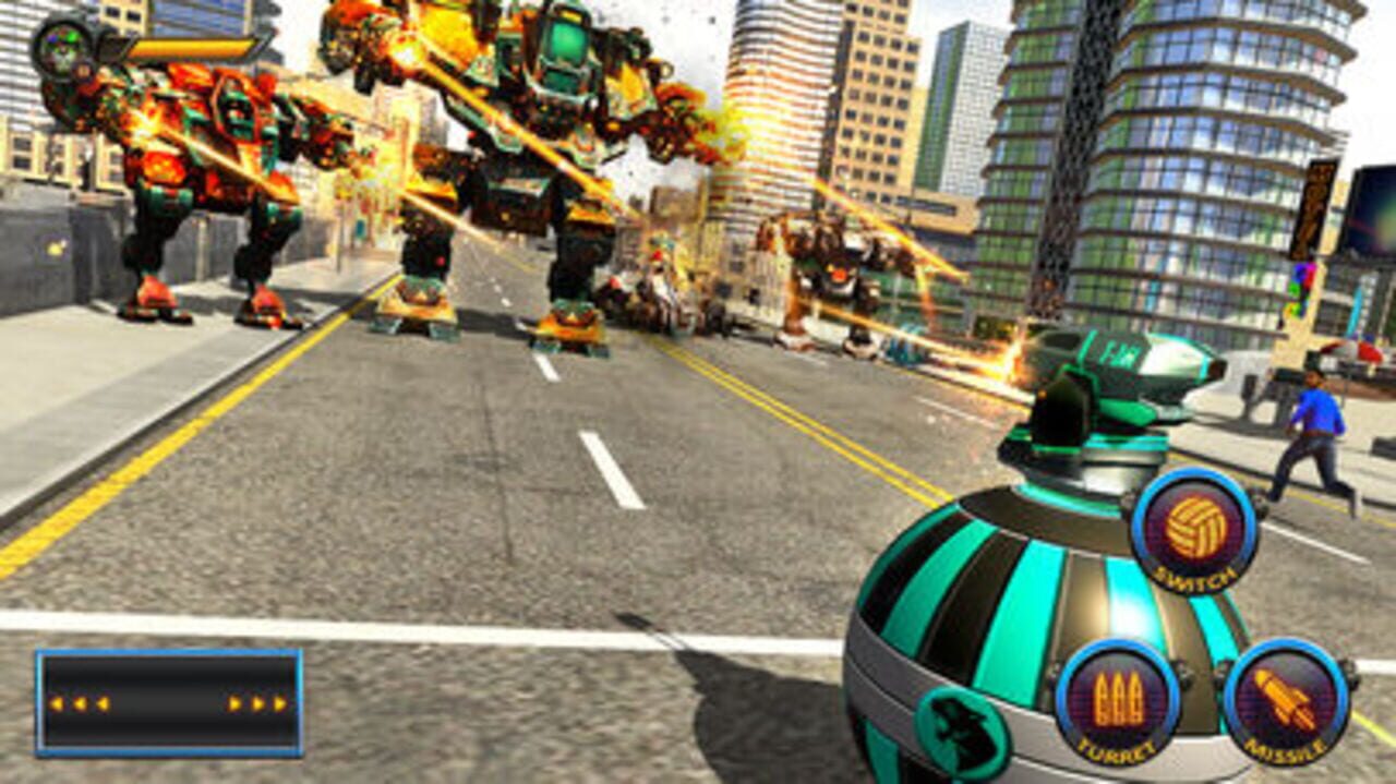 Panther Superhero City Battle