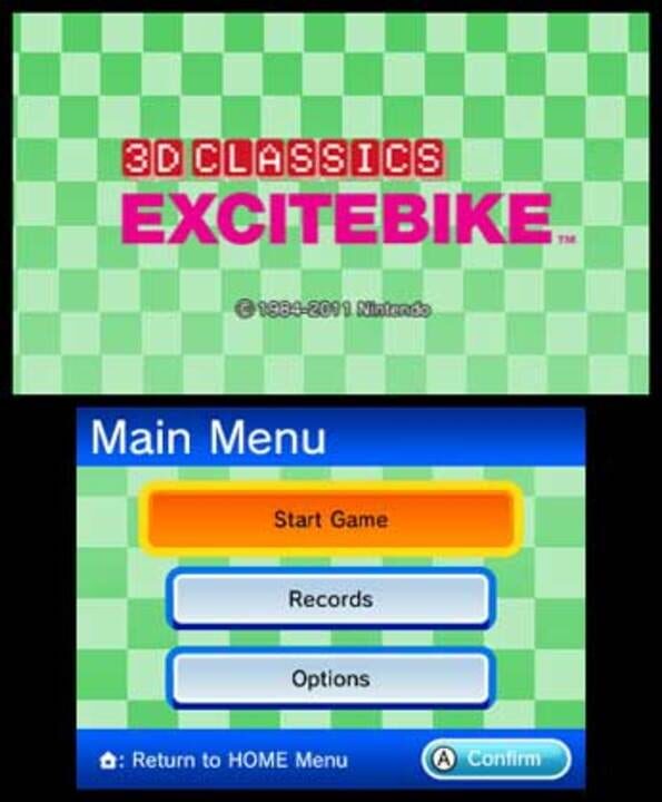 3D Classics: Excitebike