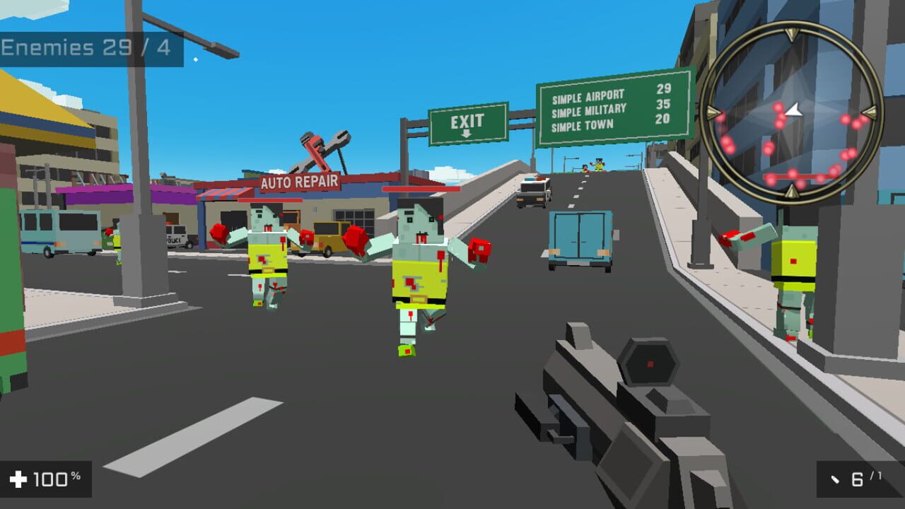 Square Head Zombies 2 – FPS Game