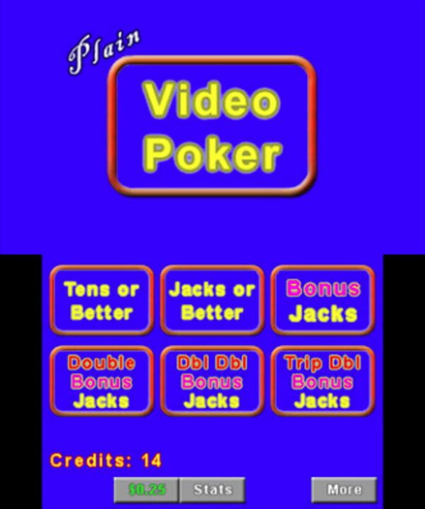 Plain Video Poker