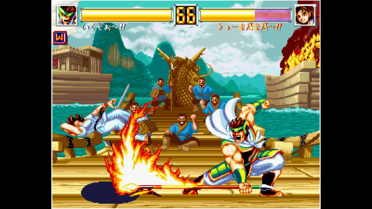 ACA Neo Geo: World Heroes 2 Jet