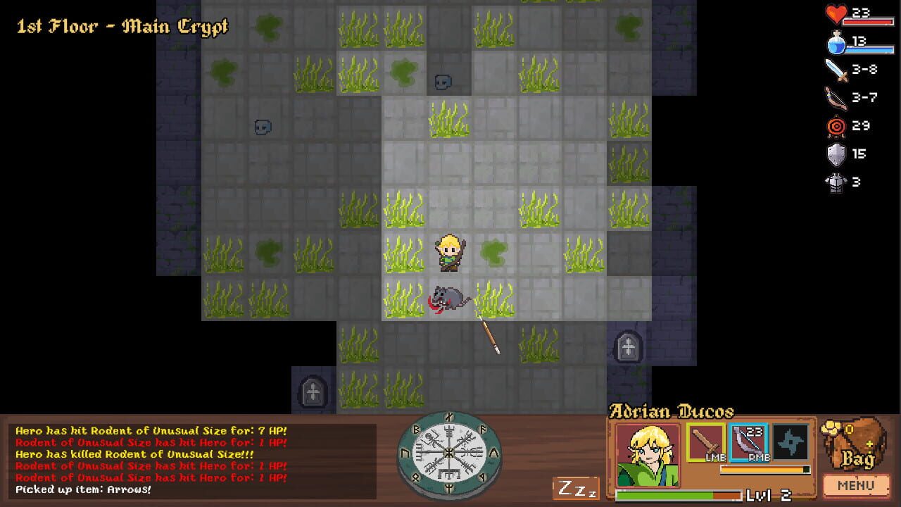 Paper Dungeons Crawler