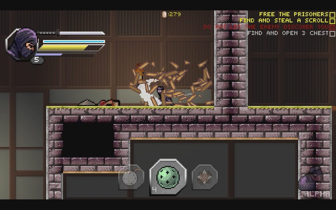 Pixel Shinobi: Nine demons of Mamoru