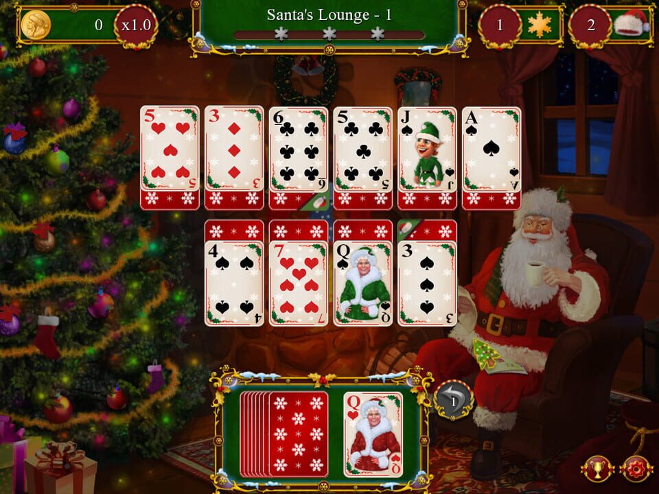 Santa’s Christmas Solitaire