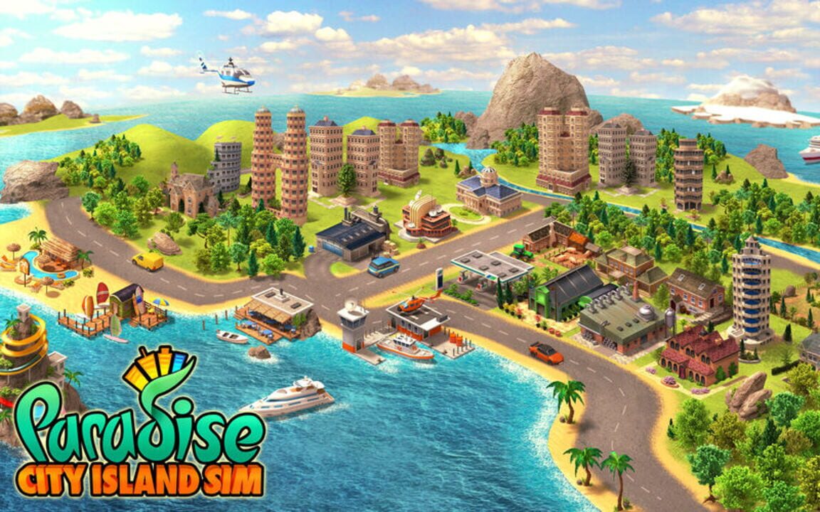 Paradise City Island Sim Town
