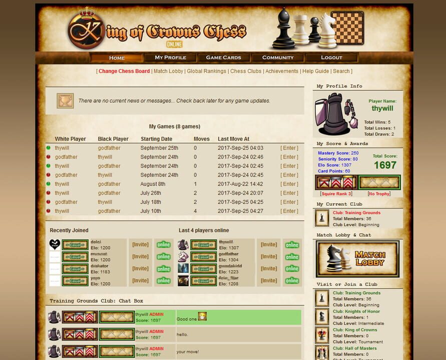King of Crowns Chess Online