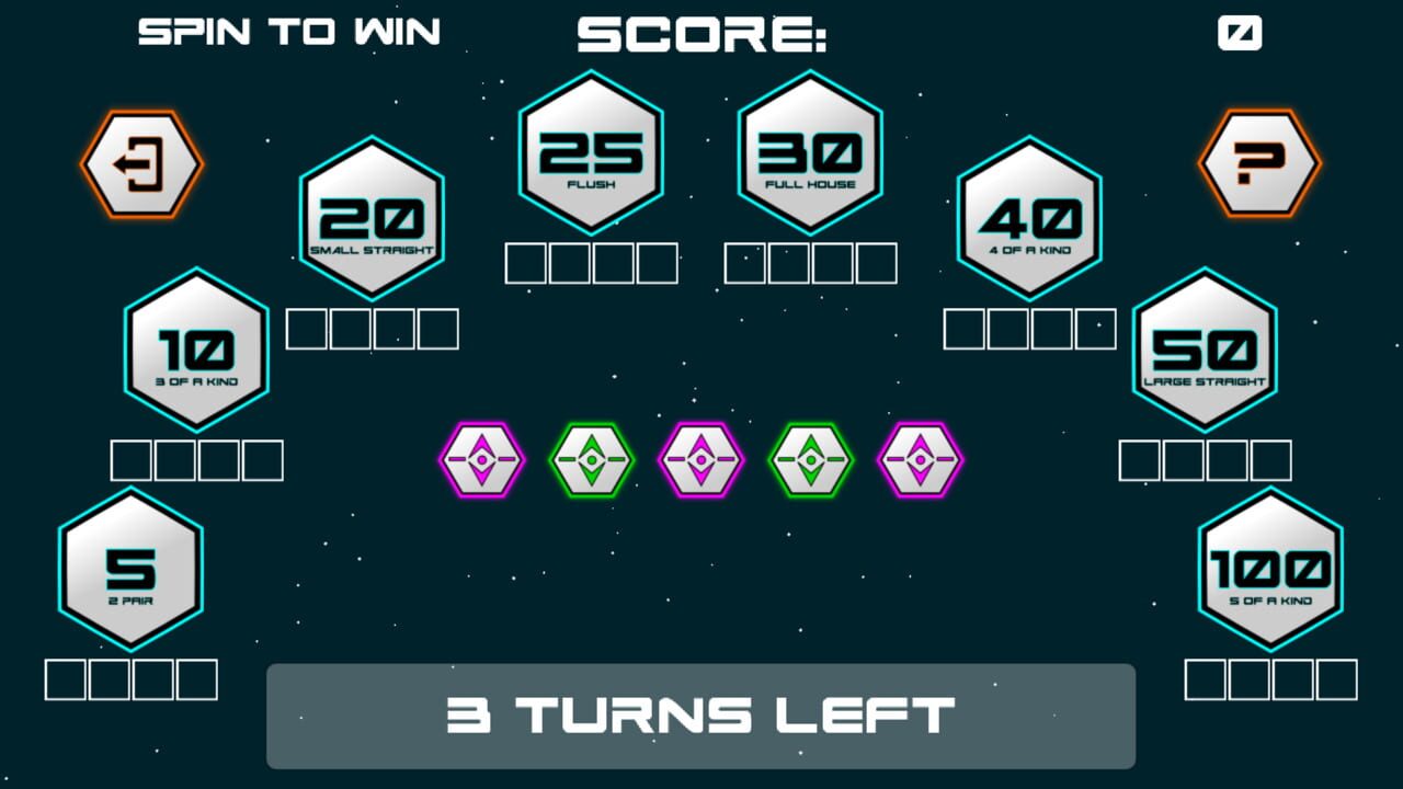 Poker Dice Solitaire Future