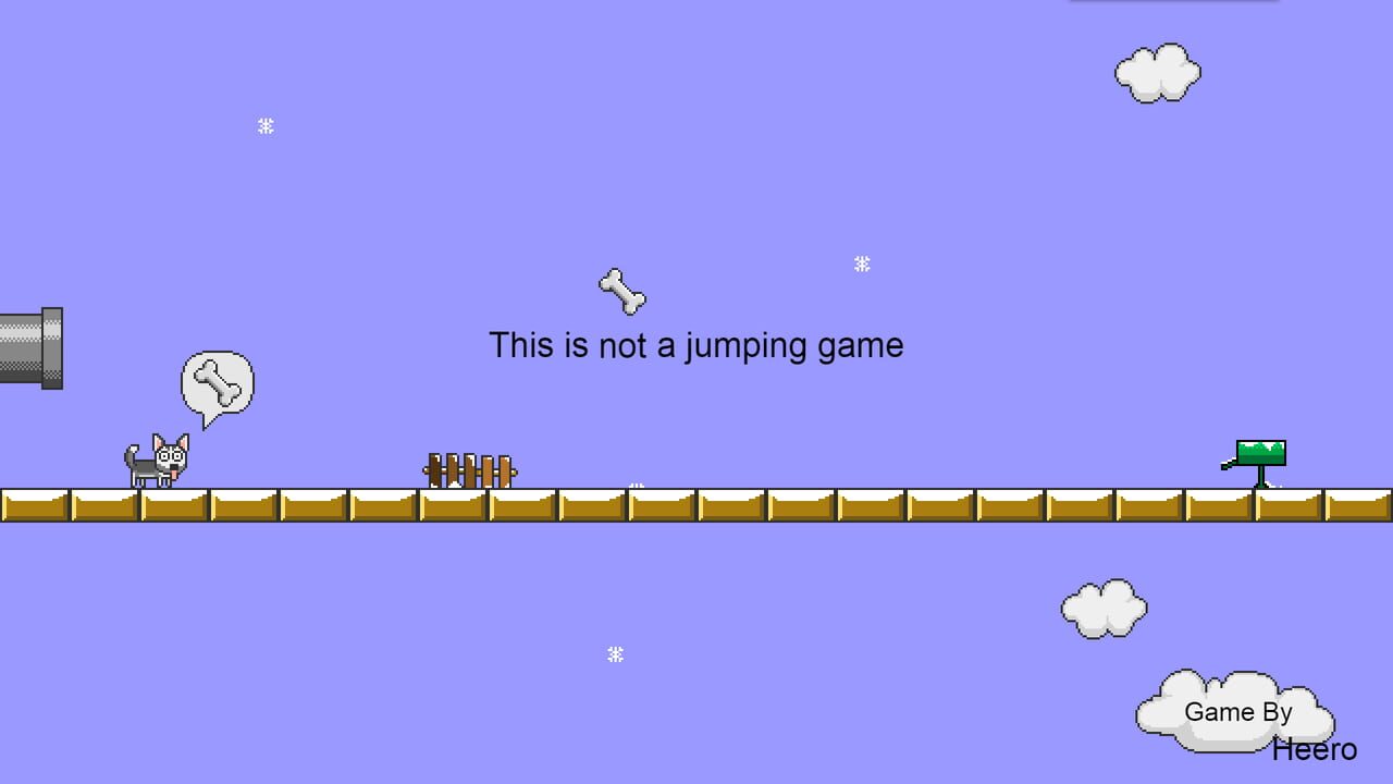 This Is Not A Jumping Game