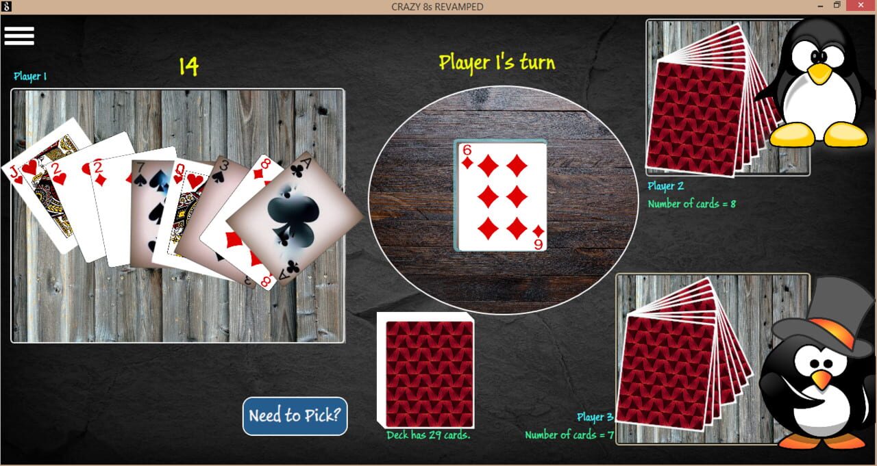 Crazy 8s Revamped