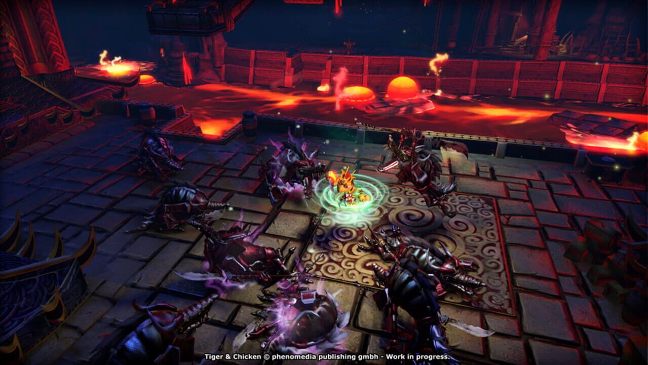 Moorhuhn: Tiger and Chicken