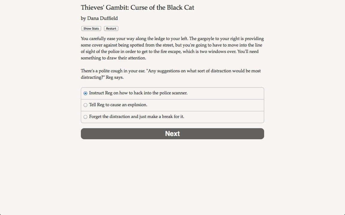 Thieves’ Gambit: The Curse of the Black Cat