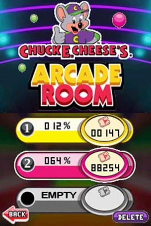 Chuck E. Cheese’s Arcade Room