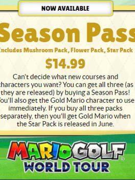 Mario Golf: World Tour – Season Pass
