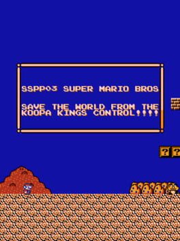 sspp03’s Super Mario Bros. Hack