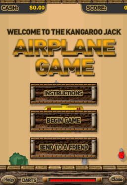Kangaroo Jack: Airplane Game