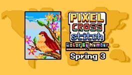 Pixel Cross Stitch: Color by Number – Spring Pack 3