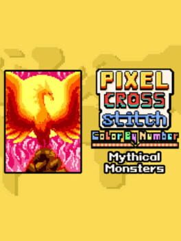 Pixel Cross Stitch: Color by Number – Mythical Monsters Pack
