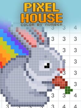 Pixel House: Color by Number