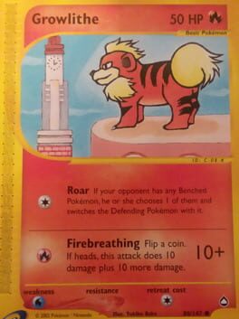 Construction: Action – Map: Growlithe