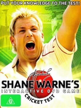 Shane Warne’s Cricket Test Interactive DVD Game