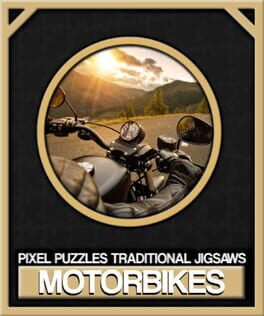 Pixel Puzzles Traditional Jigsaws: Motorbikes