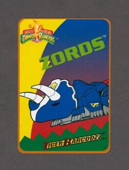 Mighty Morphin Power Rangers: Tiger Barcodzz – 01: Zords