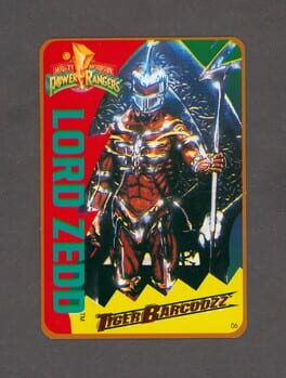 Mighty Morphin Power Rangers: Tiger Barcodzz – 06: Lord Zedd