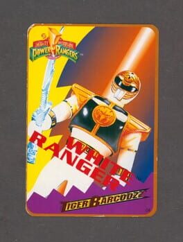 Mighty Morphin Power Rangers: Tiger Barcodzz – 04: White Ranger