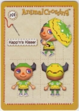 Animal Crossing-e: D14 – Design Card: Kapp’n’s Kisser
