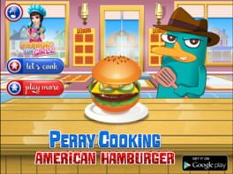 Perry Cooking American Hamburger