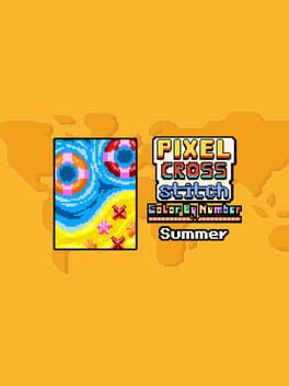 Pixel Cross Stitch: Color by Number – Summer Pack