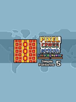 Pixel Cross Stitch: Color by Number – Simple Patterns Pack 5